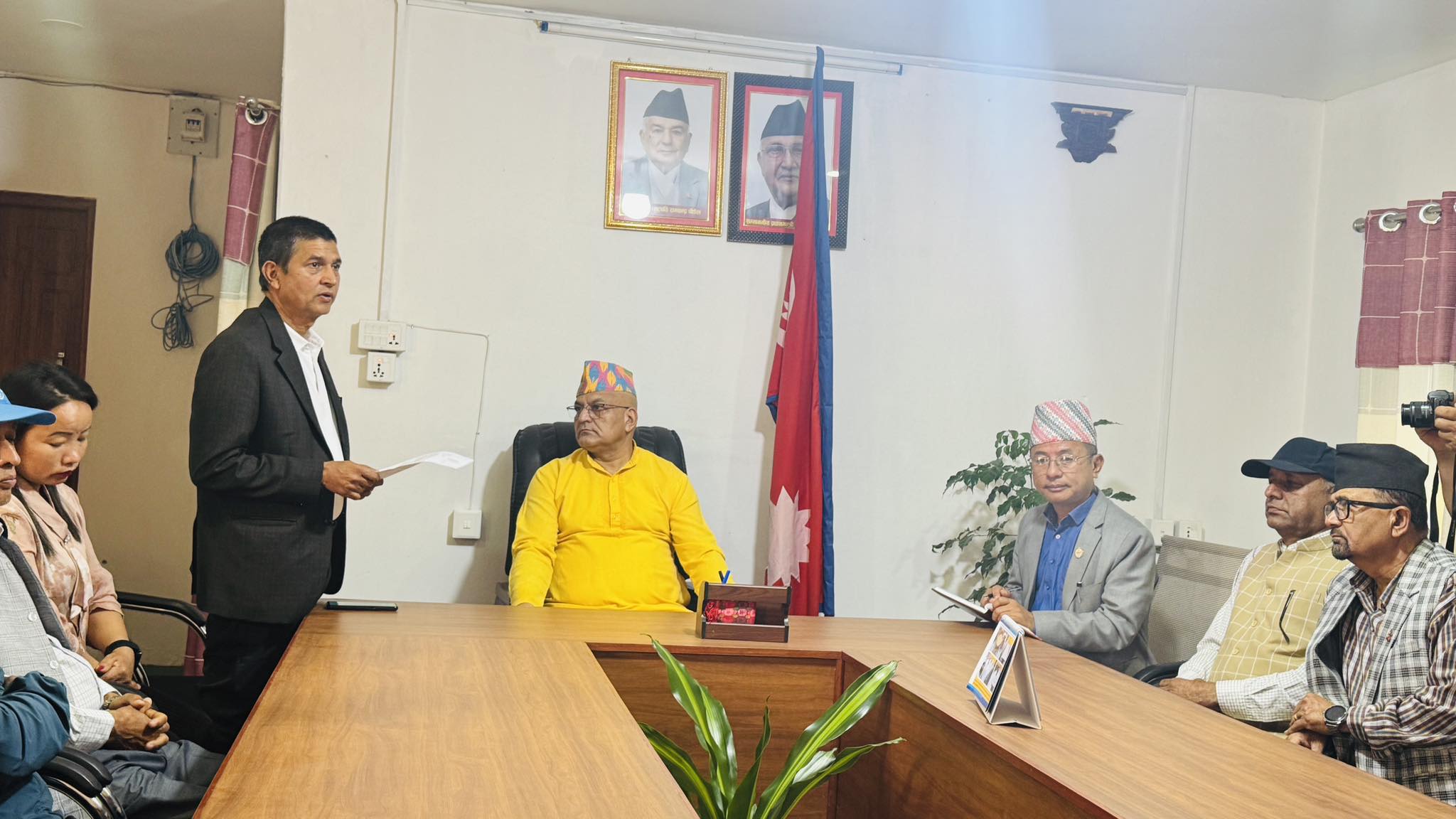 पत्रकार महासंघ गण्डकीले बुझायो मुख्यमन्त्रीलाई ध्यानाकर्षण पत्र